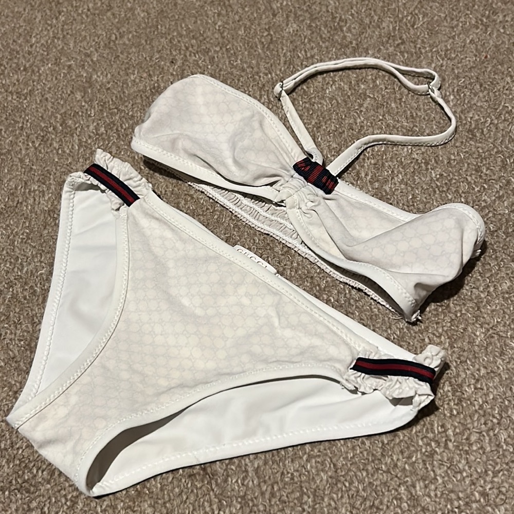 ๐ฆ Gucci Toddler GG Monogram Swimsuit - Picture 12 of 14